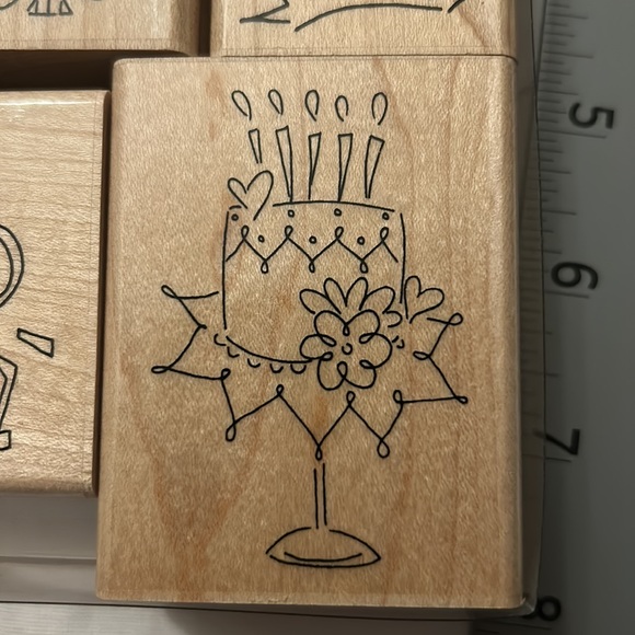 It’s your birthday S677 stamp set - Picture 2 of 8